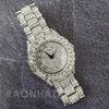 Raonhazae Hip Hop FULLY Iced Lab Diamond 14K White Gold Plated Watch with Bling Blingz - Raonhazae