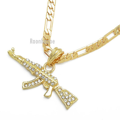 Original New Novelty Counter Strike AK47 Men's Gun Pendant Necklace Vintage  Gold AK-47 Necklace Men Jewelry Collares Gift - Price history & Review |  AliExpress Seller - Magic Jewelry Box | Alitools.io