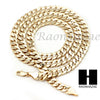 HIP HOP PRAYING HANDS TENNIS CHAIN DIAMOND CUT 30" CUBAN LINK CHAIN S55 - Raonhazae