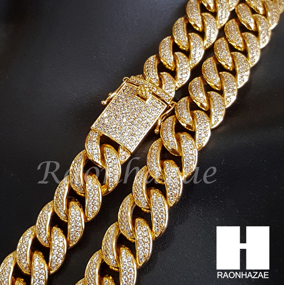 LoveBling® Official, Real Gold, Cuban Link Chain